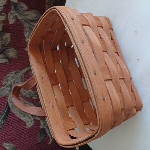 Vintage Longaberger Basket, wall hanger, 1990, 7x5x4